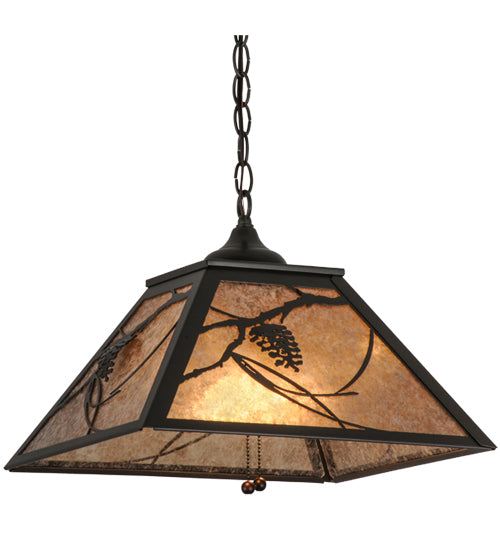 Meyda Tiffany Whispering Pines 110859 Pendant Light - Timeless Bronze