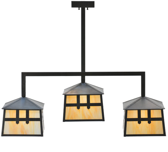 Meyda Tiffany Stillwater 110914 Pendant Light - Craftsman Brown