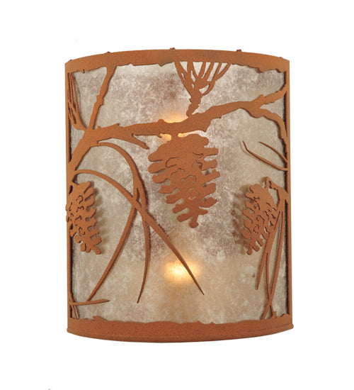 Meyda Tiffany Whispering Pines 110930 Wall Light - Earth