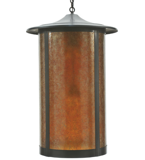 Meyda Tiffany Lighting 110932 Fulton Eight Light Pendant Outdoor Bronze / Dark