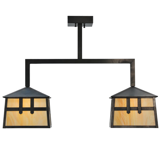 Meyda Tiffany Stillwater 110940 Pendant Light - Craftsman Brown