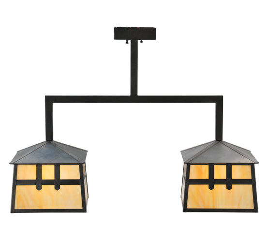 Meyda Tiffany Stillwater 110940 Pendant Light - Craftsman Brown