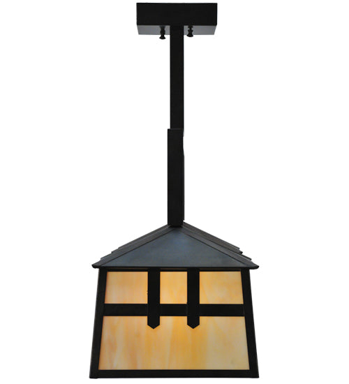 Meyda Tiffany Stillwater 110940 Pendant Light - Craftsman Brown