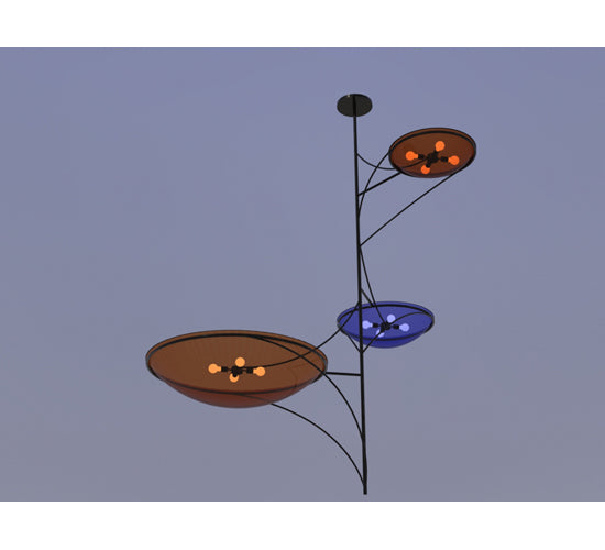 Meyda Tiffany Metro Fusion 111015 Pendant Light - Dark Roast