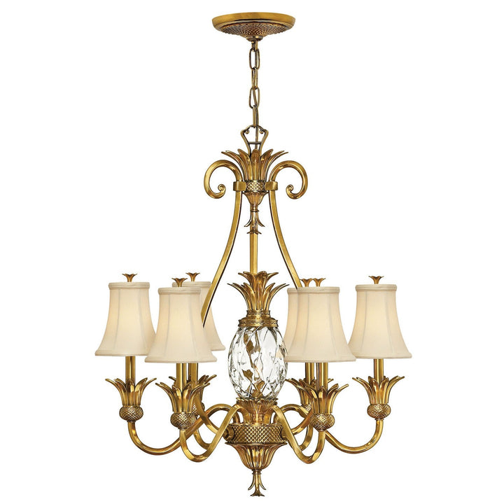 Hinkley Plantation 4886BB Chandelier Light - Burnished Brass