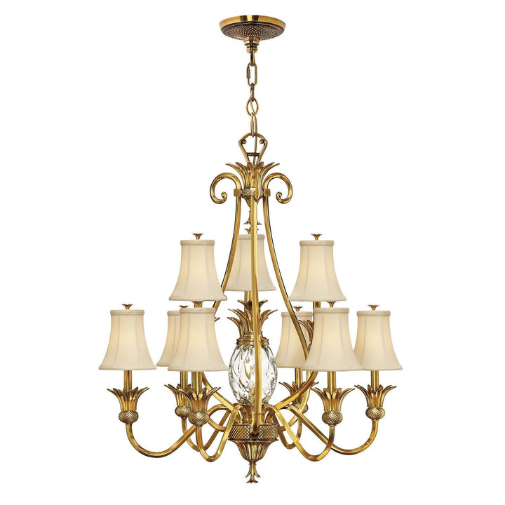 Hinkley Plantation 4887BB Chandelier Light - Burnished Brass