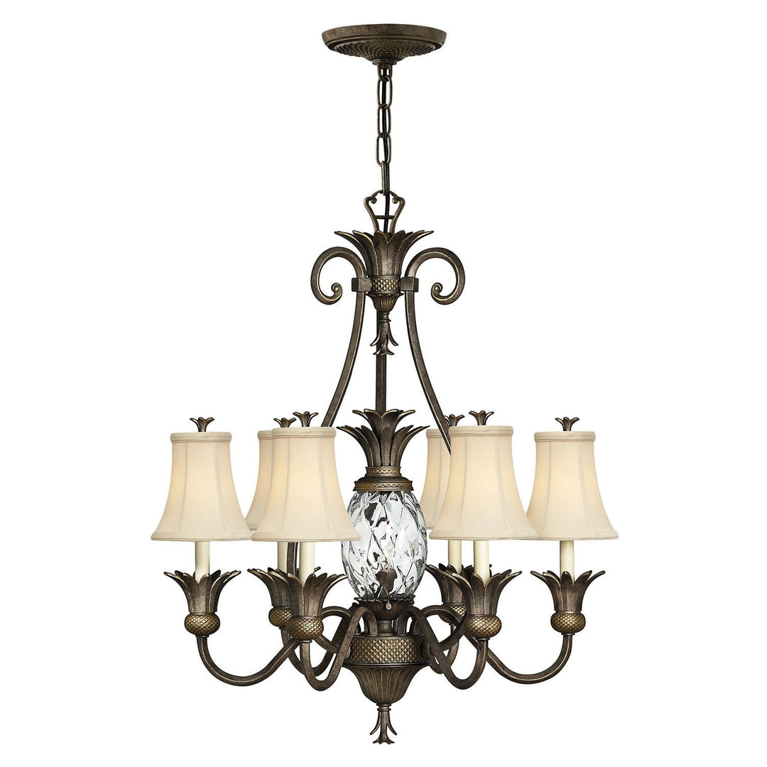 Hinkley Plantation 4886PZ Chandelier Light - Pearl Bronze