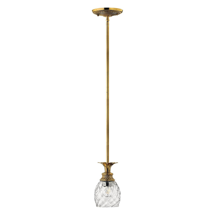 Hinkley Plantation 5317BB Pendant Light - Burnished Brass