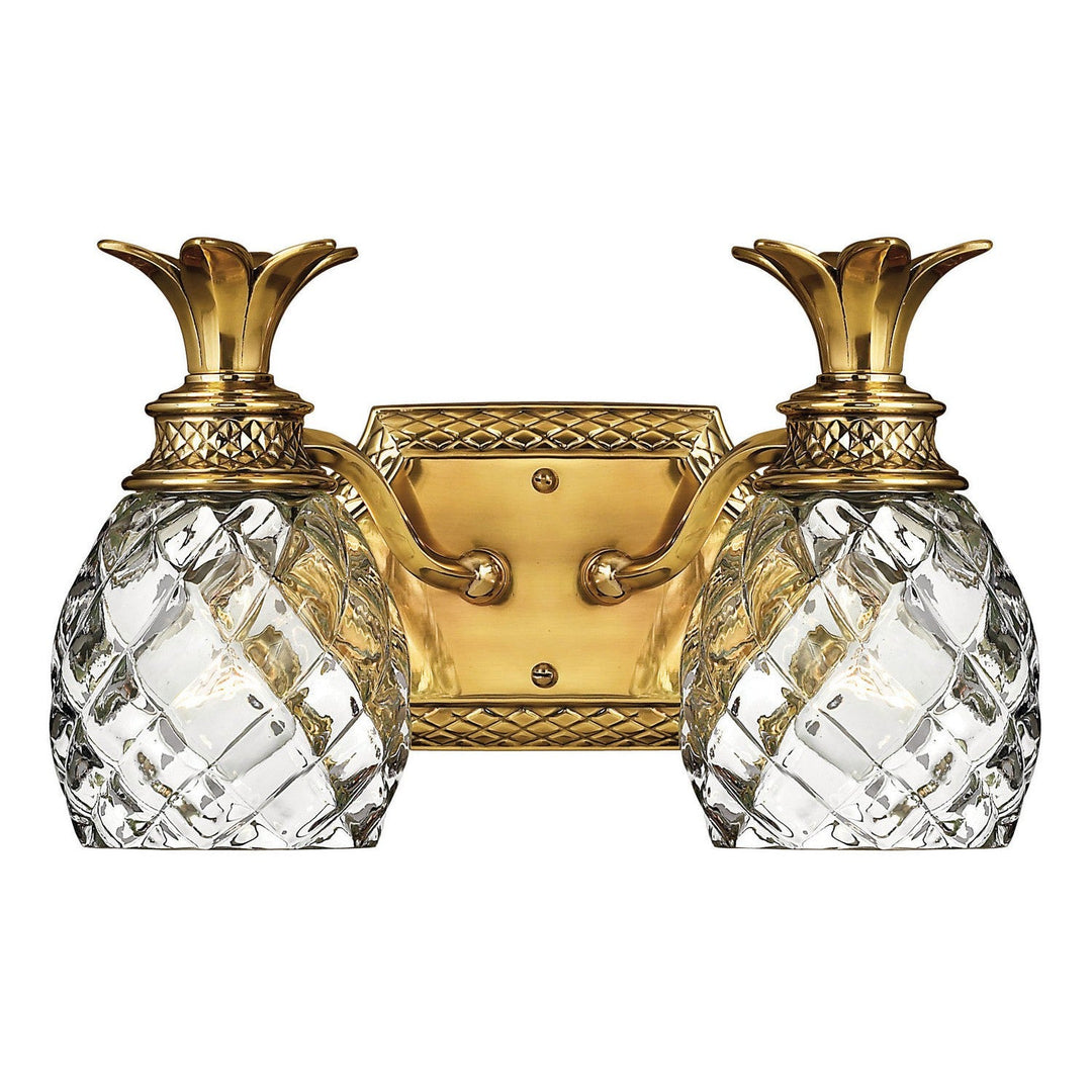 Hinkley Plantation 5312BB Bath Vanity Light 13 in. wide - Burnished Brass