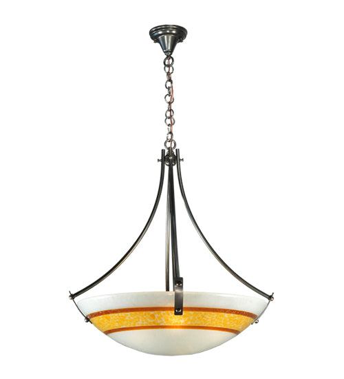 Meyda Tiffany Metro Fusion 111186 Pendant Light - Craftsman Brown