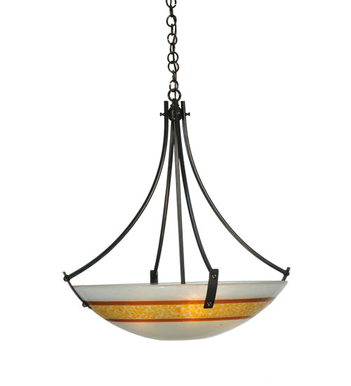 Meyda Tiffany Metro Fusion 111186 Pendant Light - Craftsman Brown