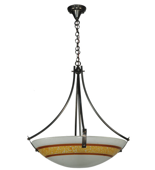 Meyda Tiffany Metro Fusion 111186 Pendant Light - Craftsman Brown