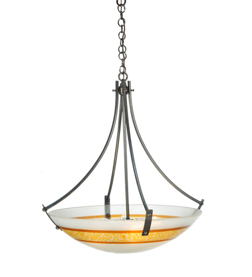 Meyda Tiffany Metro Fusion 111186 Pendant Light - Craftsman Brown