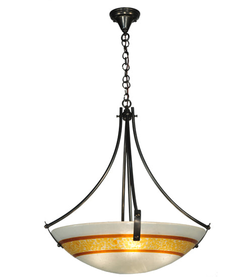 Meyda Tiffany Metro Fusion 111186 Pendant Light - Craftsman Brown