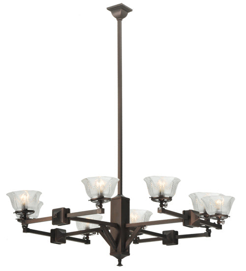 Meyda Tiffany Revival 111189 Chandelier Light - Mahogany Bronze