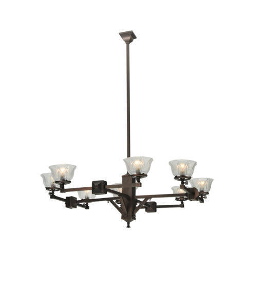 Meyda Tiffany Revival 111189 Chandelier Light - Mahogany Bronze