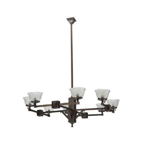 Meyda Tiffany Revival 111189 Chandelier Light - Mahogany Bronze