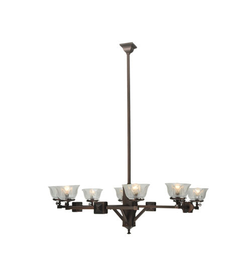 Meyda Tiffany Revival 111189 Chandelier Light - Mahogany Bronze