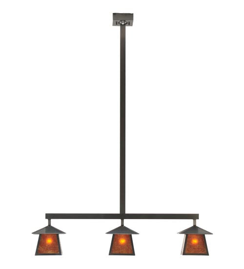Meyda Tiffany Stillwater 111206 Pendant Light - Craftsman Brown