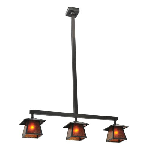 Meyda Tiffany Stillwater 111206 Pendant Light - Craftsman Brown