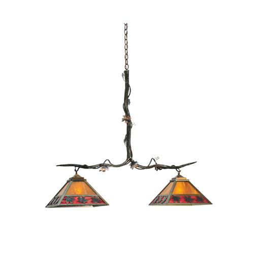 Meyda Tiffany Maple Leaf 111207 Pendant Light - Antique Copper