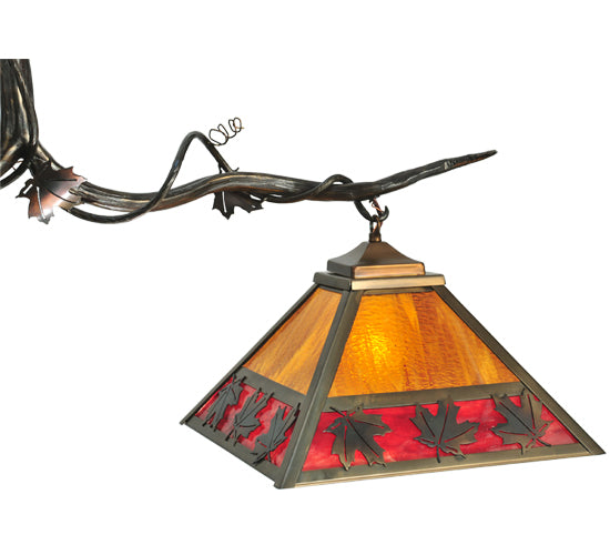 Meyda Tiffany Maple Leaf 111207 Pendant Light - Antique Copper