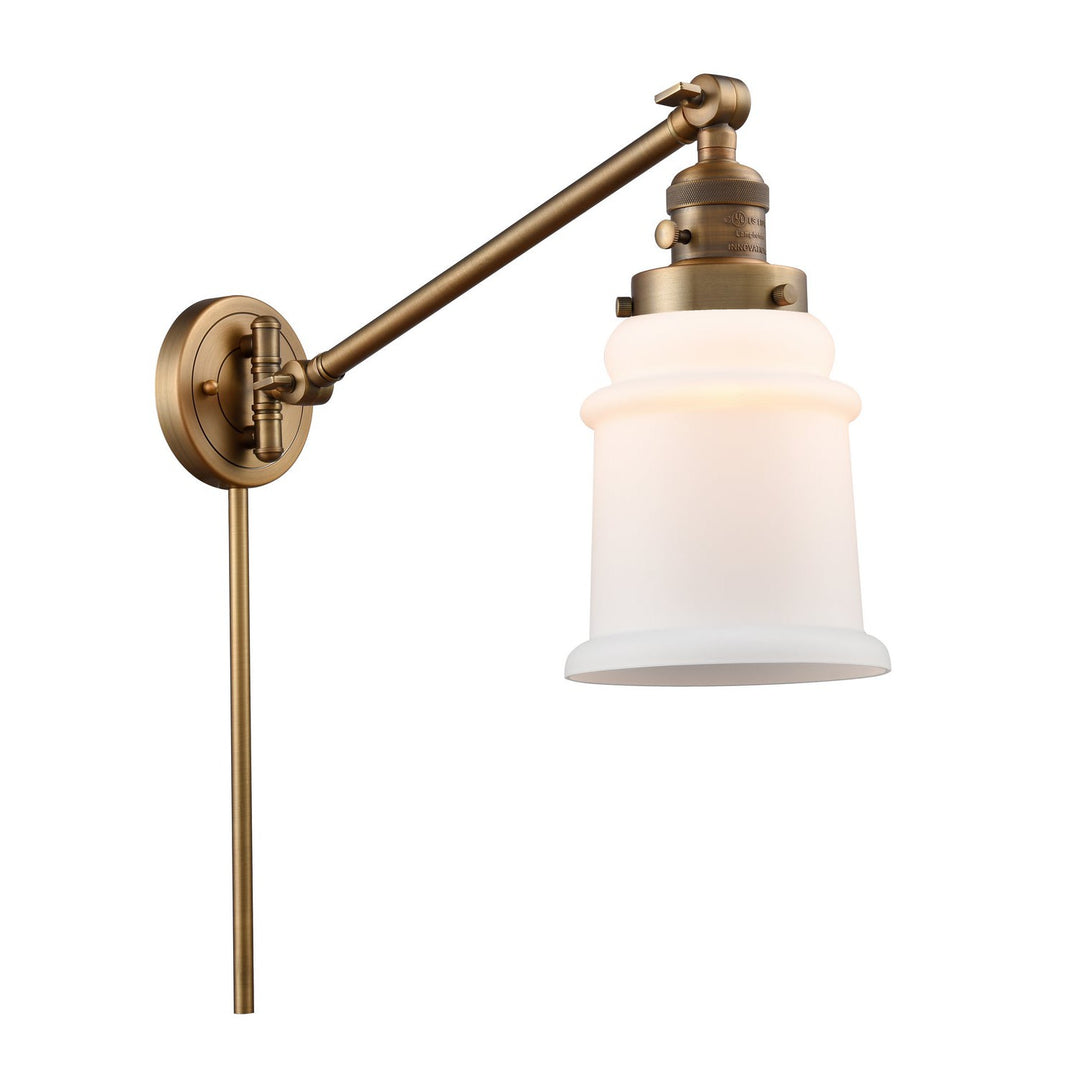 Innovations Lighting 237-BB-G181-LED  Franklin Restoration Lamp Brushed Brass