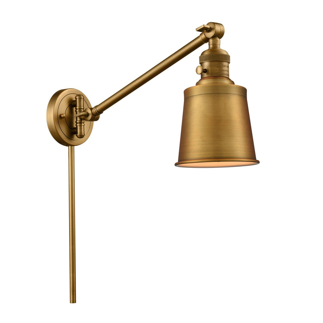 Innovations Lighting 237-BB-M9-BB-LED  Franklin Restoration Lamp Brushed Brass