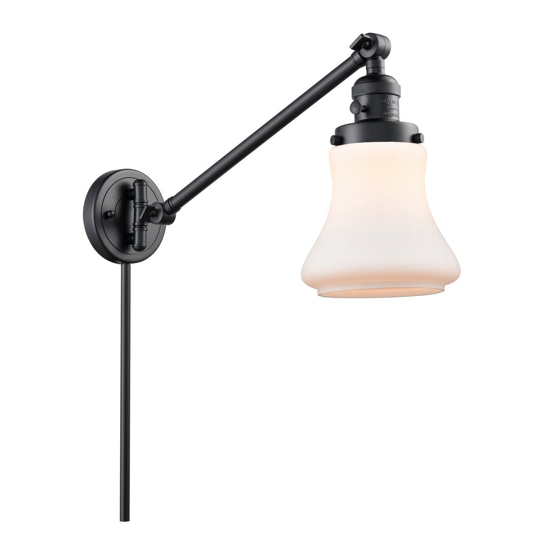 Innovations Lighting 237-BK-G191-LED  Franklin Restoration Lamp Matte Black