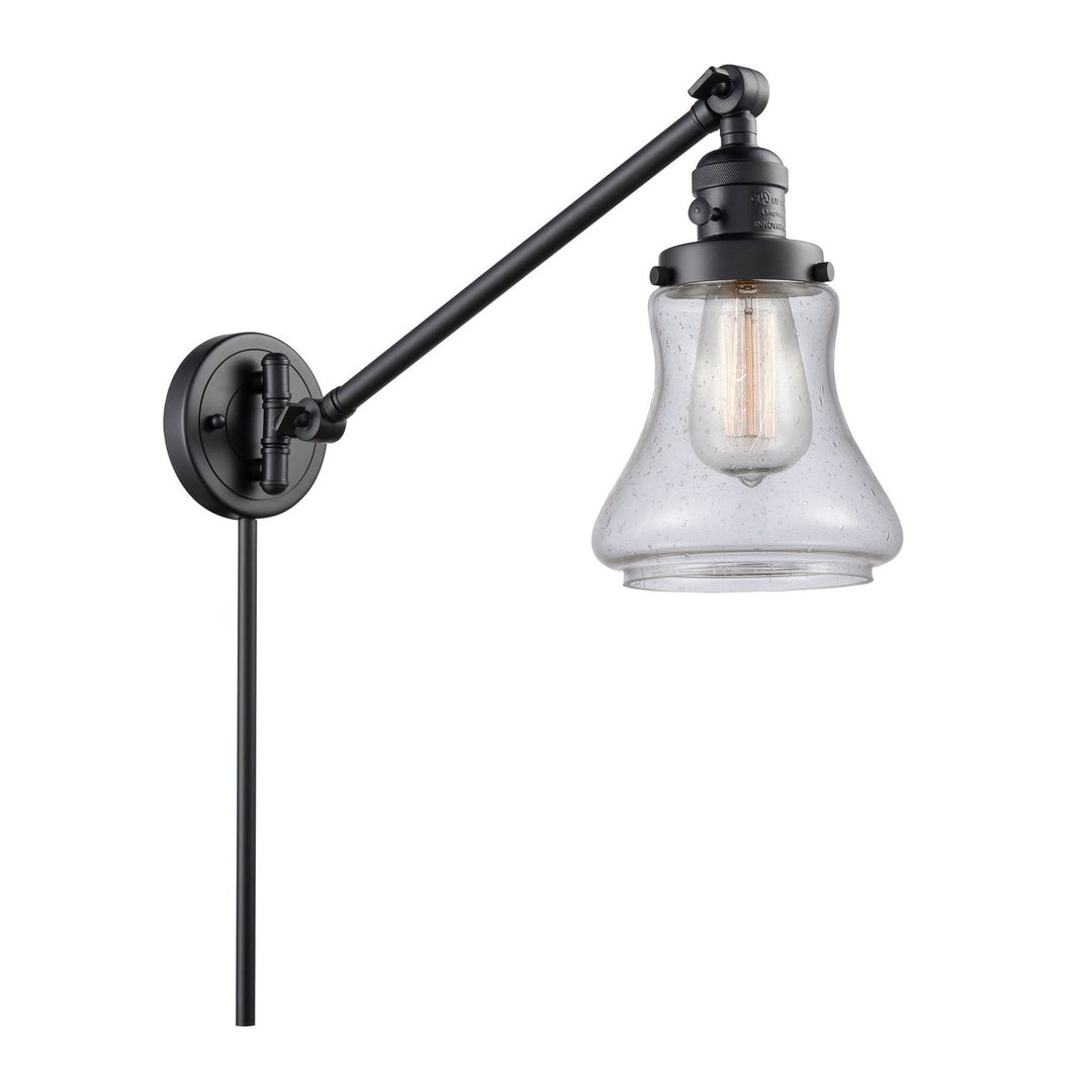 Innovations Lighting 237-BK-G194-LED  Franklin Restoration Lamp Matte Black