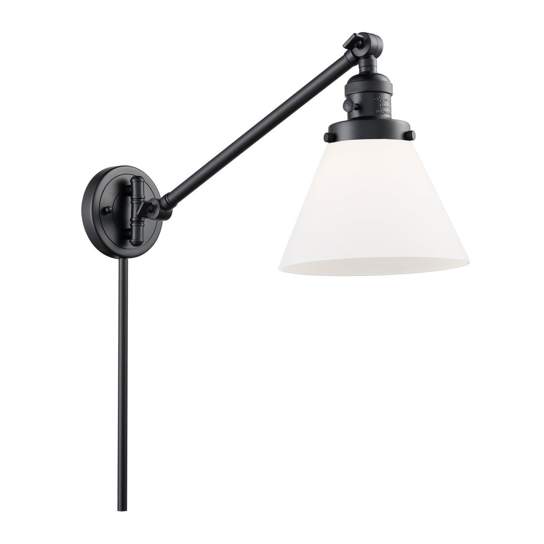Innovations Lighting 237-BK-G41-LED  Franklin Restoration Lamp Matte Black