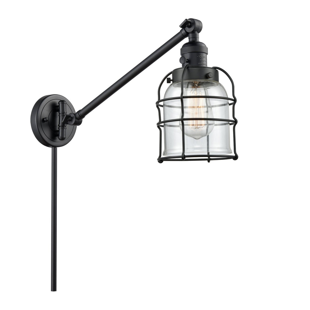 Innovations Lighting 237-BK-G52-CE-LED  Franklin Restoration Lamp Matte Black