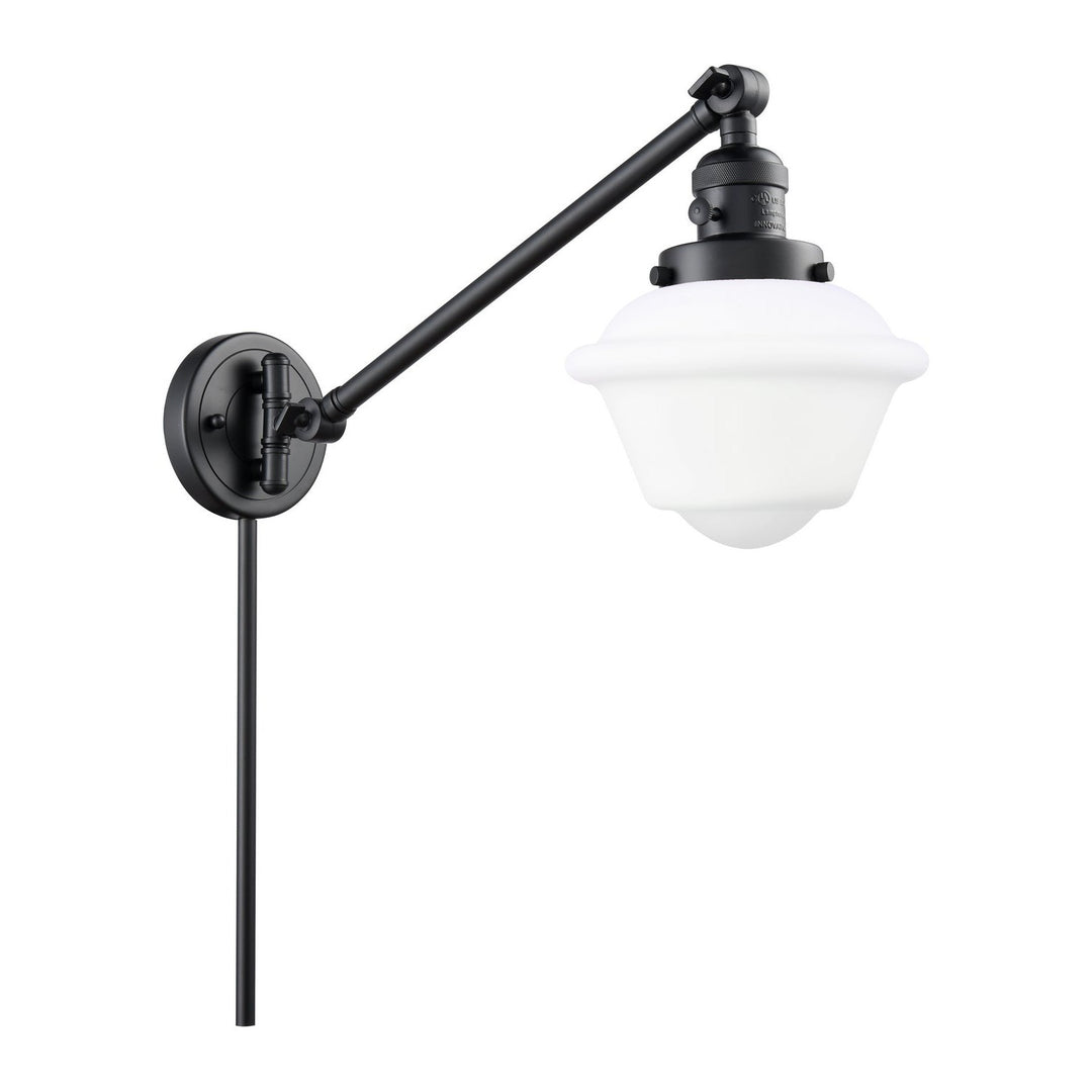 Innovations Lighting 237-BK-G531-LED  Franklin Restoration Lamp Matte Black