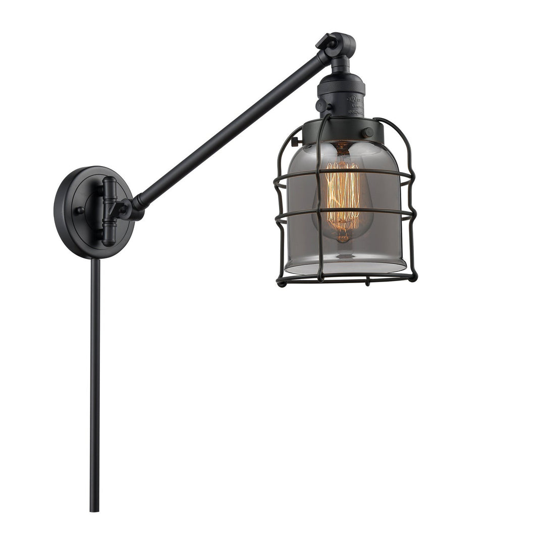 Innovations Lighting 237-BK-G53-CE-LED  Franklin Restoration Lamp Matte Black