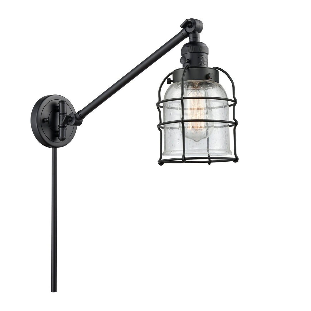 Innovations Lighting 237-BK-G54-CE-LED  Franklin Restoration Lamp Matte Black