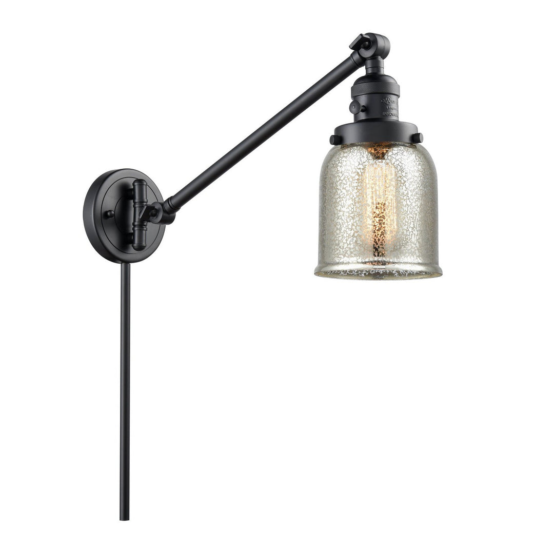 Innovations Lighting 237-BK-G58-LED  Franklin Restoration Lamp Matte Black