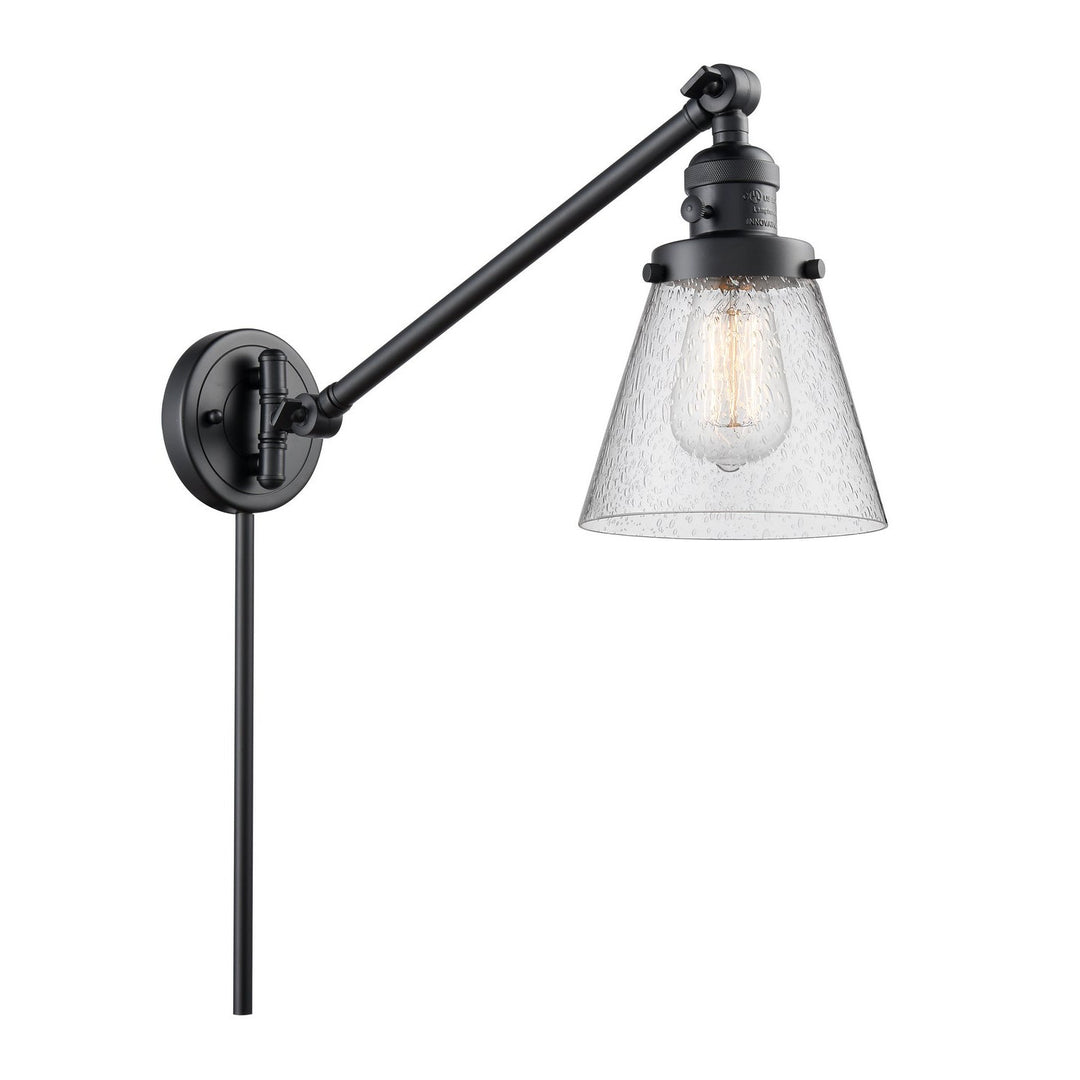 Innovations Lighting 237-BK-G64-LED  Franklin Restoration Lamp Matte Black