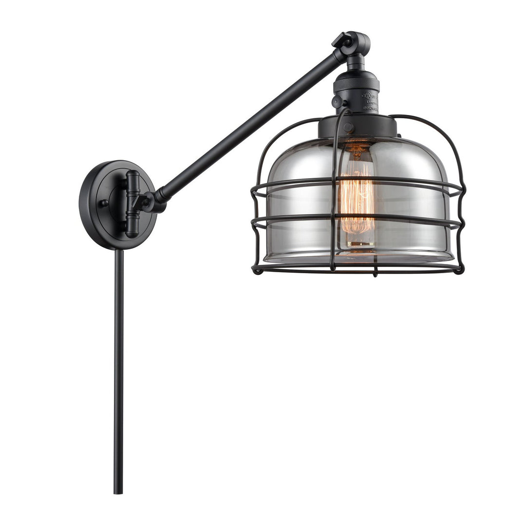 Innovations Lighting 237-BK-G73-CE-LED  Franklin Restoration Lamp Matte Black