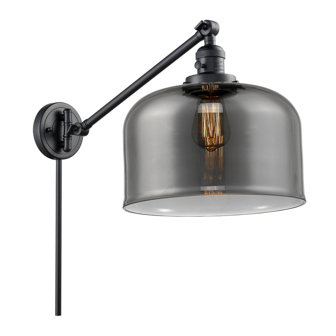 Innovations Lighting 237-BK-G73-L-LED  Franklin Restoration Lamp Matte Black