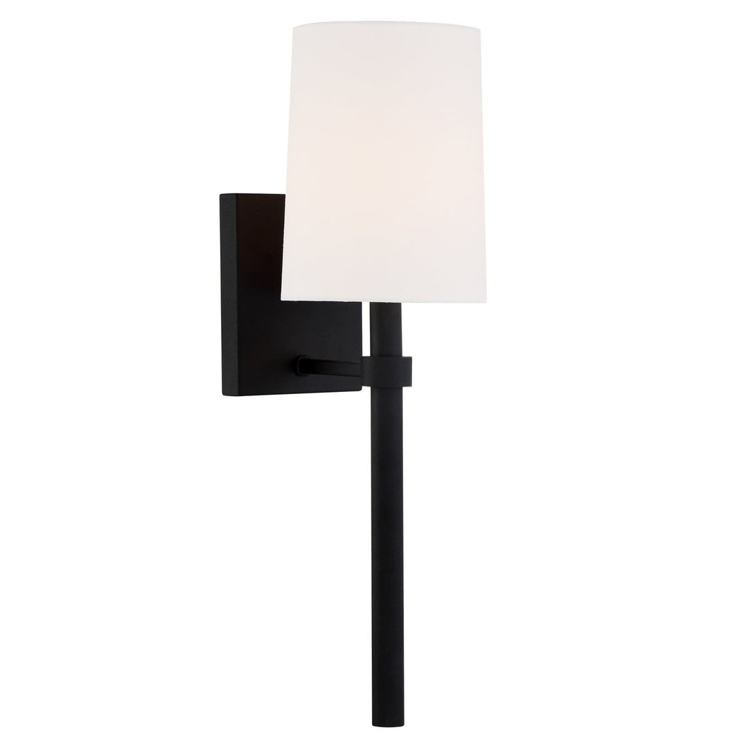 Crystorama Bromley BRO-451-BF Wall Light - Black Forged