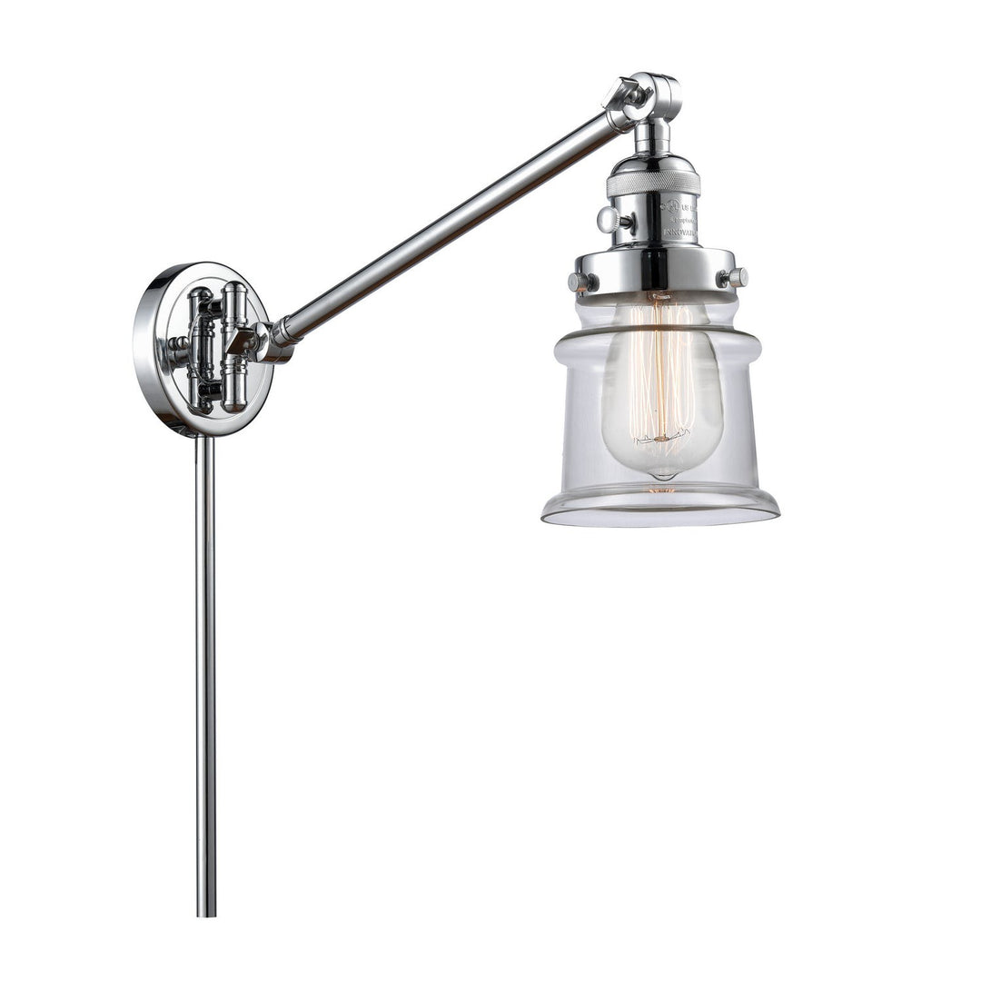 Innovations Lighting 237-PC-G182S-LED  Franklin Restoration Lamp Polished Chrome