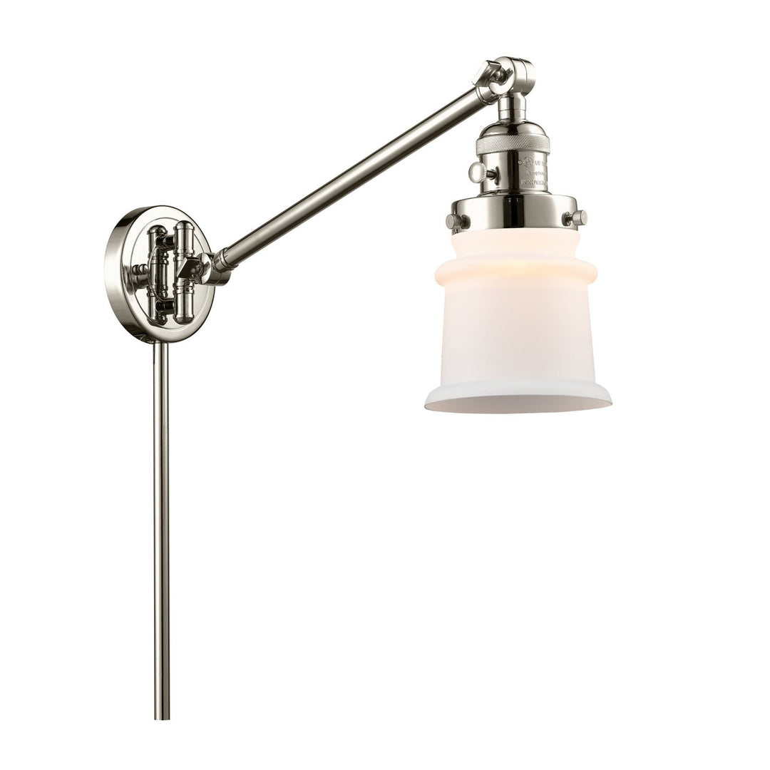 Innovations Lighting 237-PN-G181S-LED  Franklin Restoration Lamp Polished Nickel
