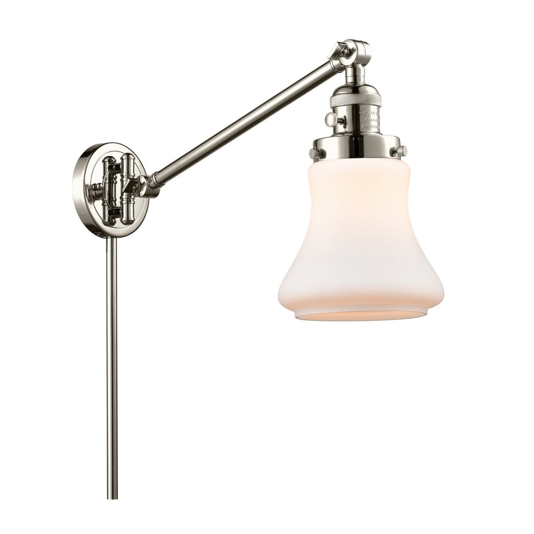 Innovations Lighting 237-PN-G191-LED  Franklin Restoration Lamp Polished Nickel