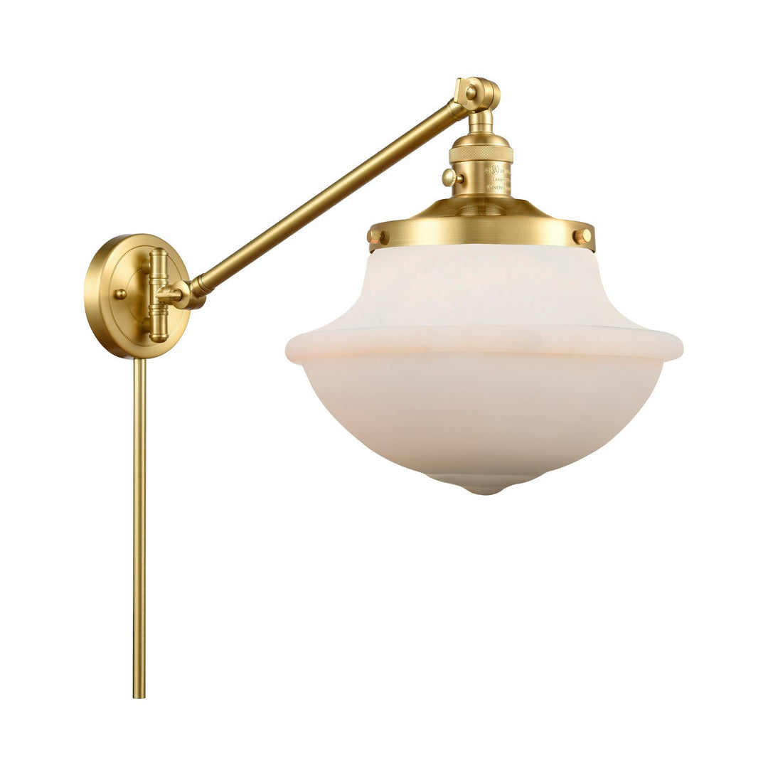 Innovations Lighting 237-SG-G541  Franklin Restoration Lamp Satin Gold