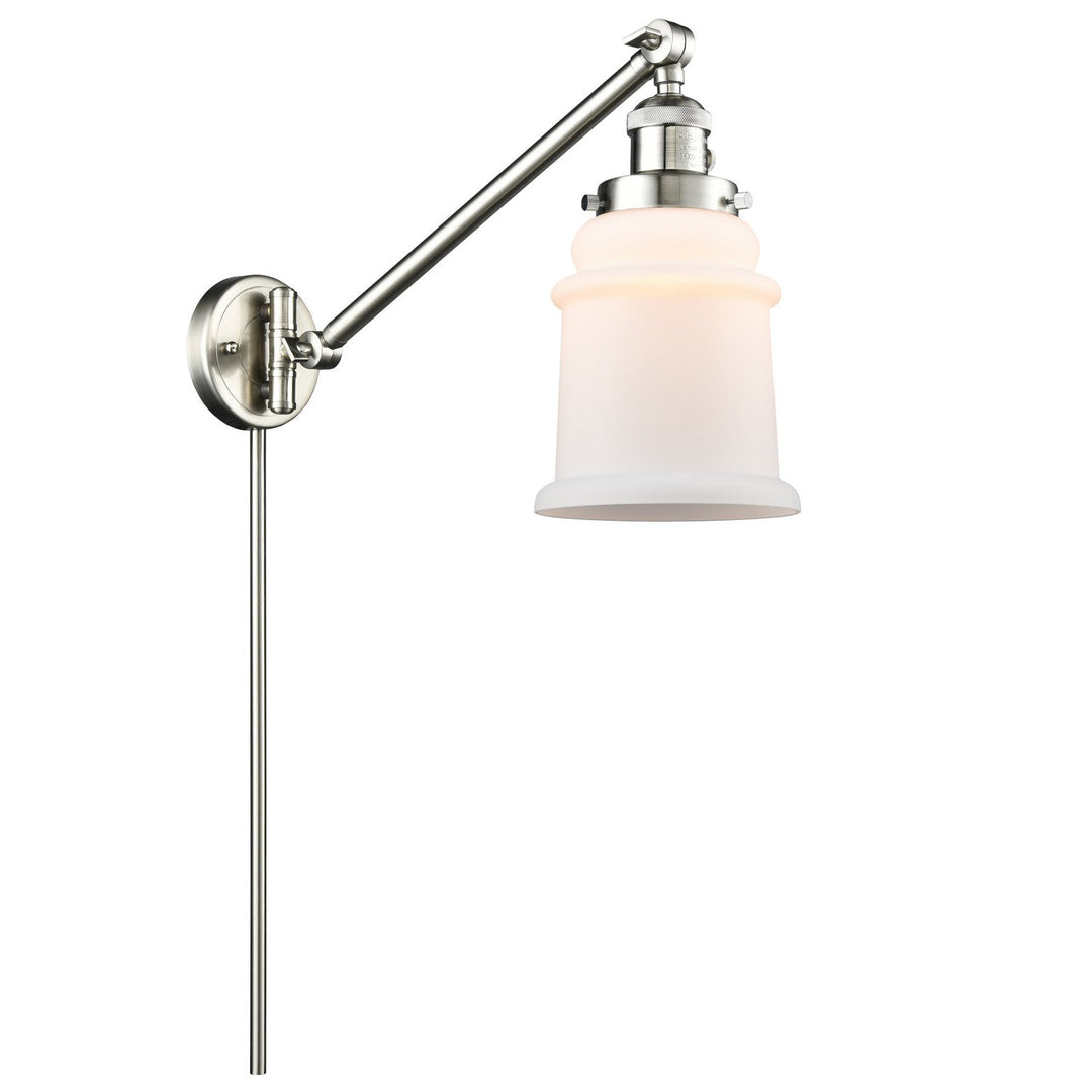 Innovations Lighting 237-SN-G181-LED  Franklin Restoration Lamp Brushed Satin Nickel