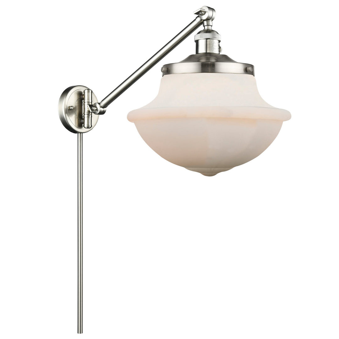Innovations Lighting 237-SN-G541-LED  Franklin Restoration Lamp Brushed Satin Nickel