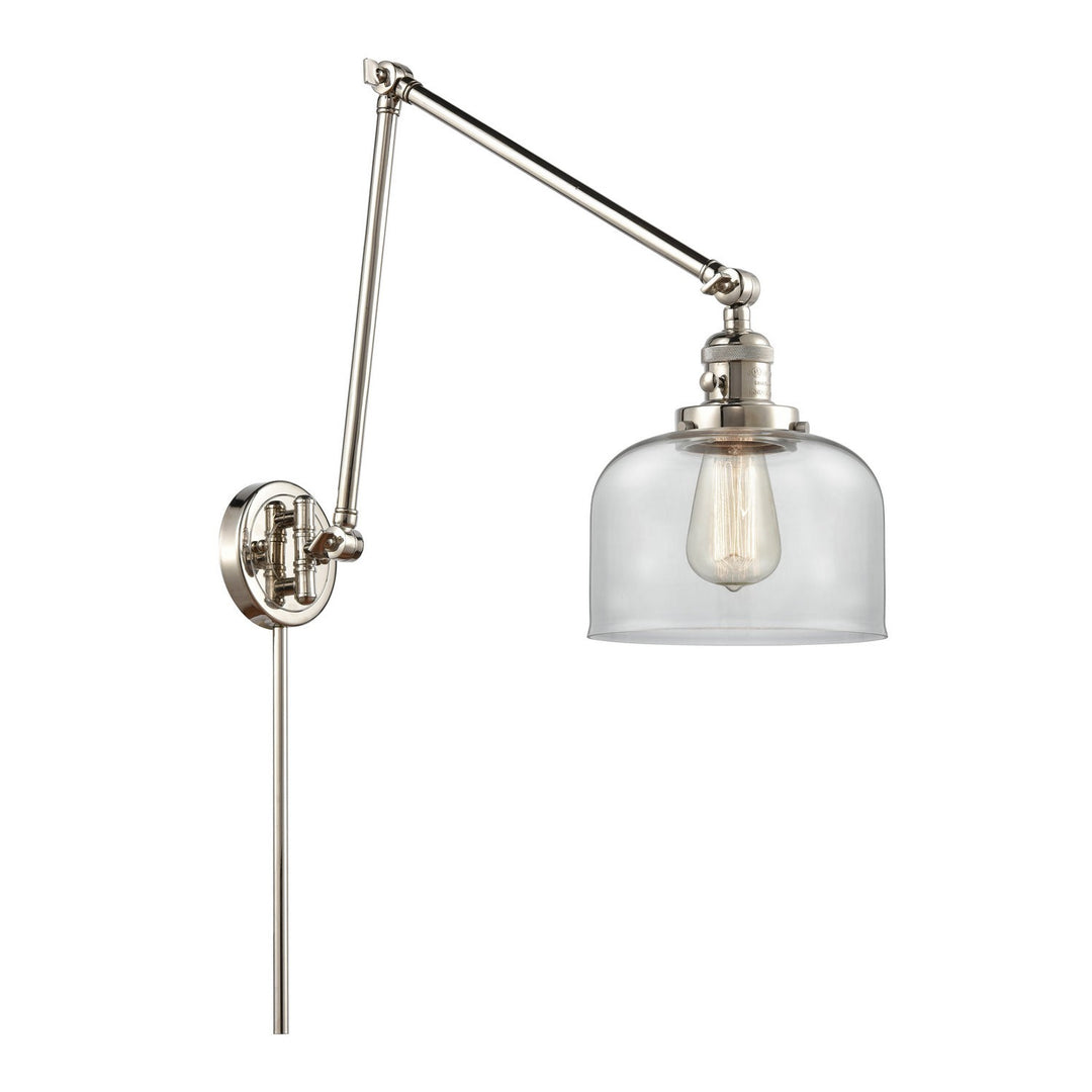 Innovations Lighting 238-PN-G72  Franklin Restoration Lamp Polished Nickel
