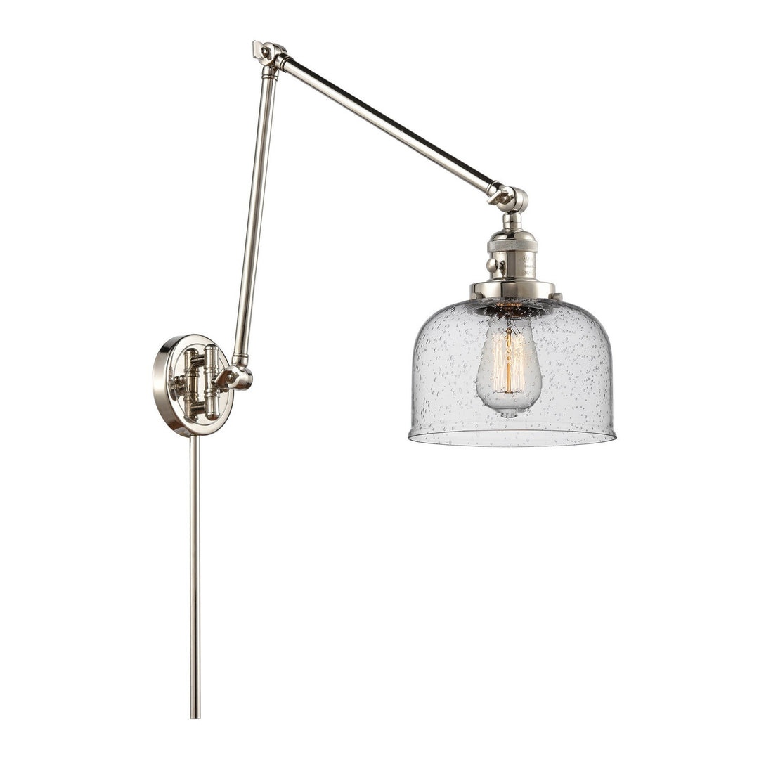 Innovations Lighting 238-PN-G74  Franklin Restoration Lamp Polished Nickel