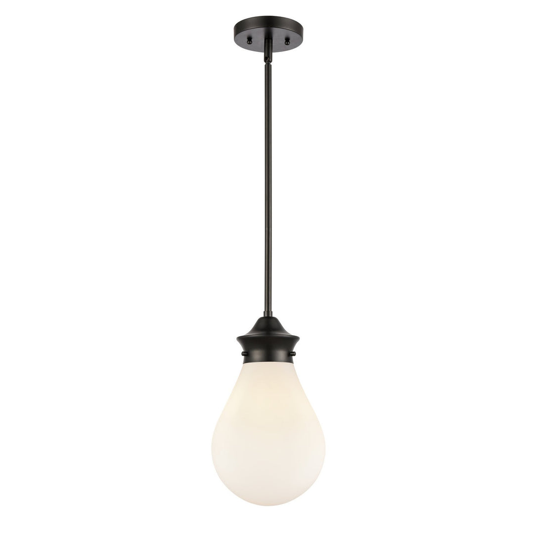 Innovations 414-1S-BK-8W Pendant Light - Matte Black