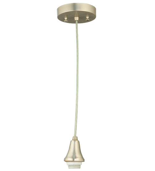 Meyda Tiffany Lighting 111247 Moose Creek One Light Pendant Hardware Utility Light Pewter, Nickel, Silver